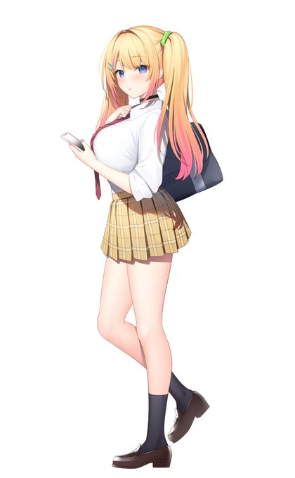 こっちに気付いたJK 