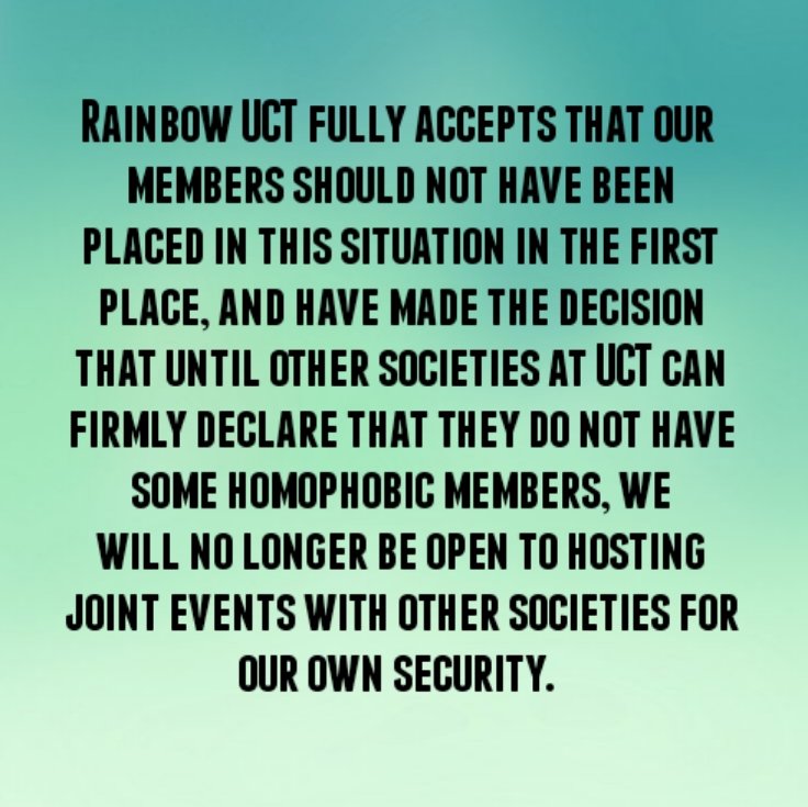 RainbowUCT tweet media