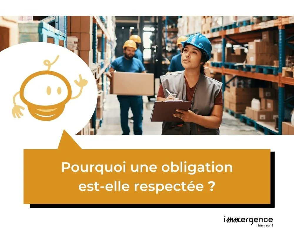 Immergence10's tweet photo. 🎯Pour qu’une obligation soit respectée, il faut qu’elle soit connue et appréhendée par le dirigeant de l’entreprise. il faut ensuite :
→ qu’elle soit intégrée à un processus, une organisation
→ que les acteurs concernés soient responsabilisés, formés et impliqués.
#securite https://t.co/5VFLad7Rnr