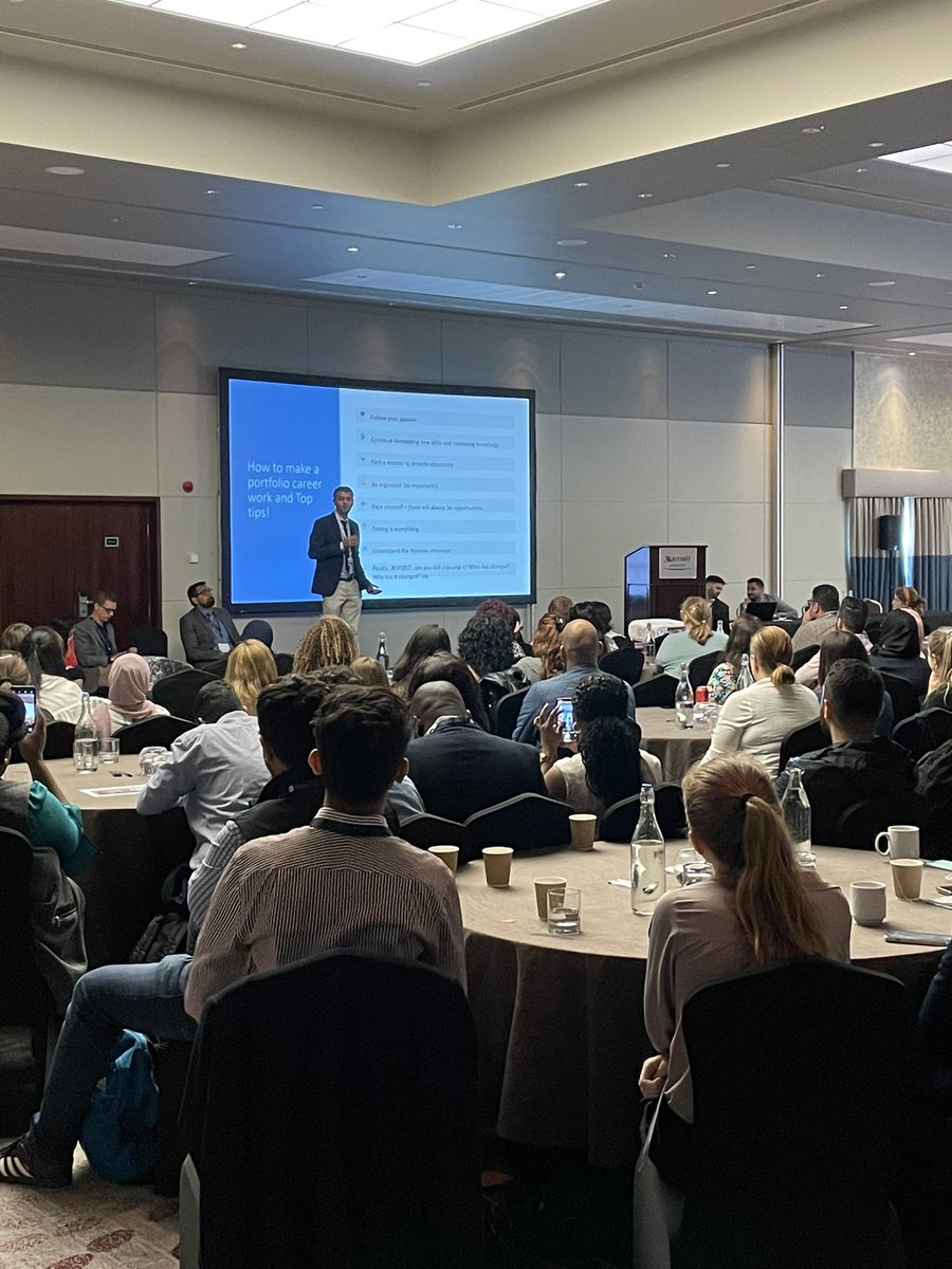 …our very own <a href="/amit_bharkhada/">Dr Amit Bharkhada</a> sharing his #portfoliocareer journey at the #F5EM22 conference 
<a href="/RuthieBrucie/">Ruth Waddington</a> <a href="/PhilGre36197199/">Phil Green</a> <a href="/JubileeHub/">The Jubilee Medical Practice</a>