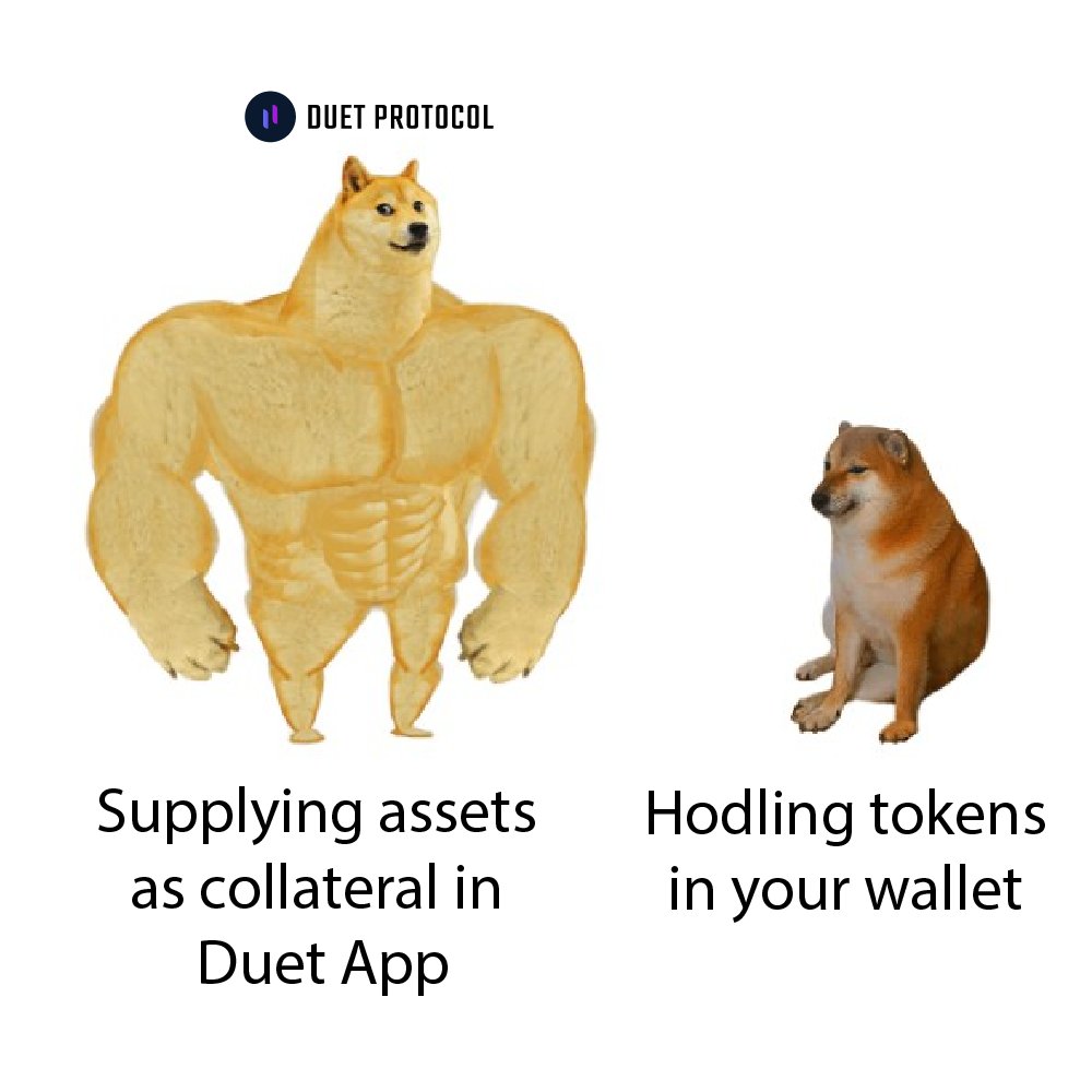 duetprotocol's tweet photo. What do you do with the tokens you buy? ๐ง
Comment ๐๐ฝ
#DuetProtocol #YieldFarming #Web3 #DeFiProject #DeFi #defiyield https://t.co/fc6j7hJLRo