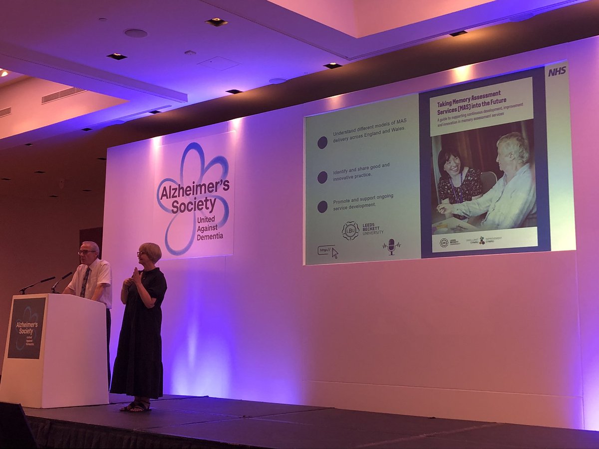 DorinaCadar's tweet photo. A great start of the #ASAC22 in #London with Alistair Burns covering what is the good practice in #remoteassessment recovering the #dementia #diagnosingrates @NHSMillion @BSMS_CDS @BSMSMedSchool https://t.co/Dww1EWpdW8
