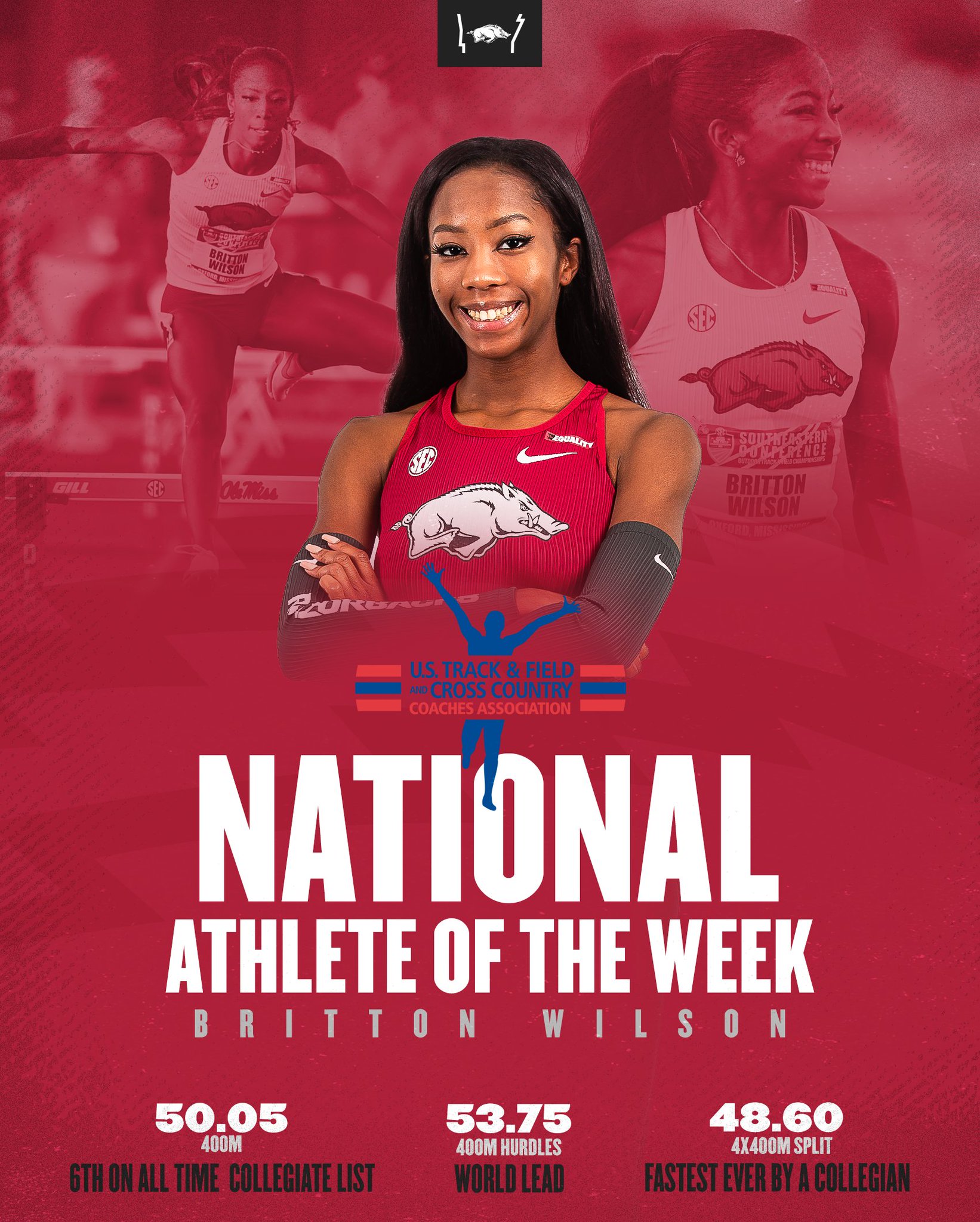 Arkansas Track & Field on Twitter "https//t.co/6iYQX0ik3K" / Twitter