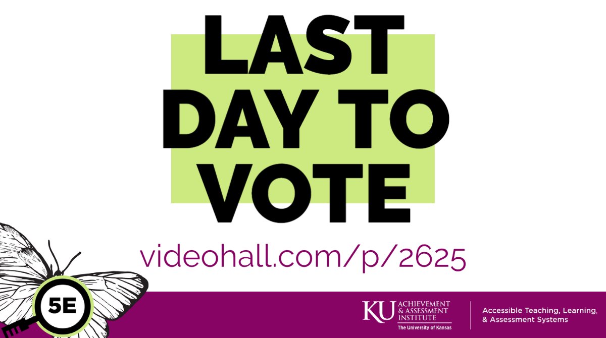 atlas4learning's tweet photo. It's your LAST DAY to vote for the #STEMvideohall videos and chat with researchers! You only need about 5 minutes to learn, discuss, and vote.
https://t.co/lEyHuf0SUa
#STEM #Science #UDL #NGSS #sped https://t.co/QvAdUGk4dJ