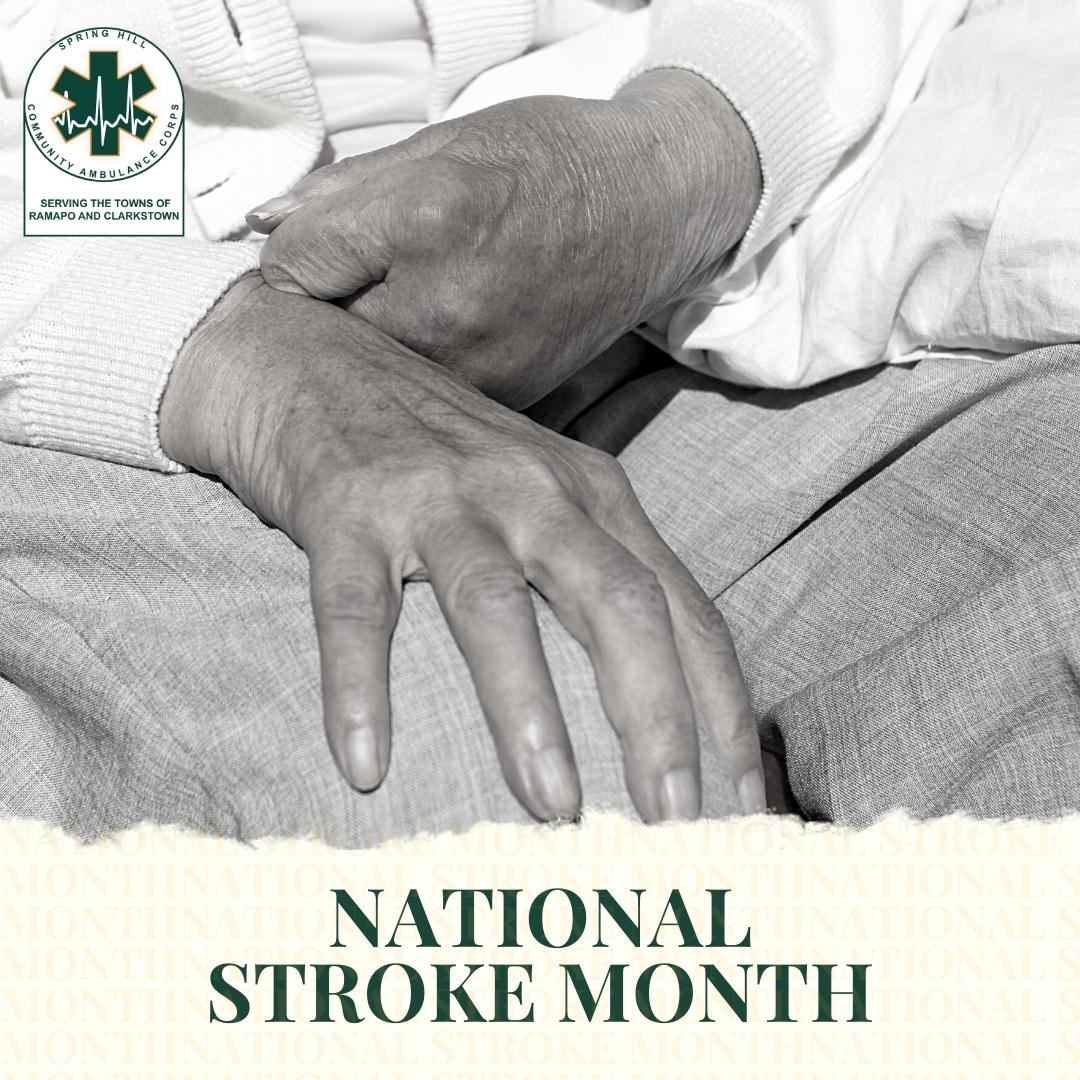 In an effort to increase public awareness, join us this National American Stroke Month in learning more about how to conquer it. 💪
 
Let's start here: stroke.org
 
#NationalStrokeMonth #SpringHillEMS #TheMoreYouKnow