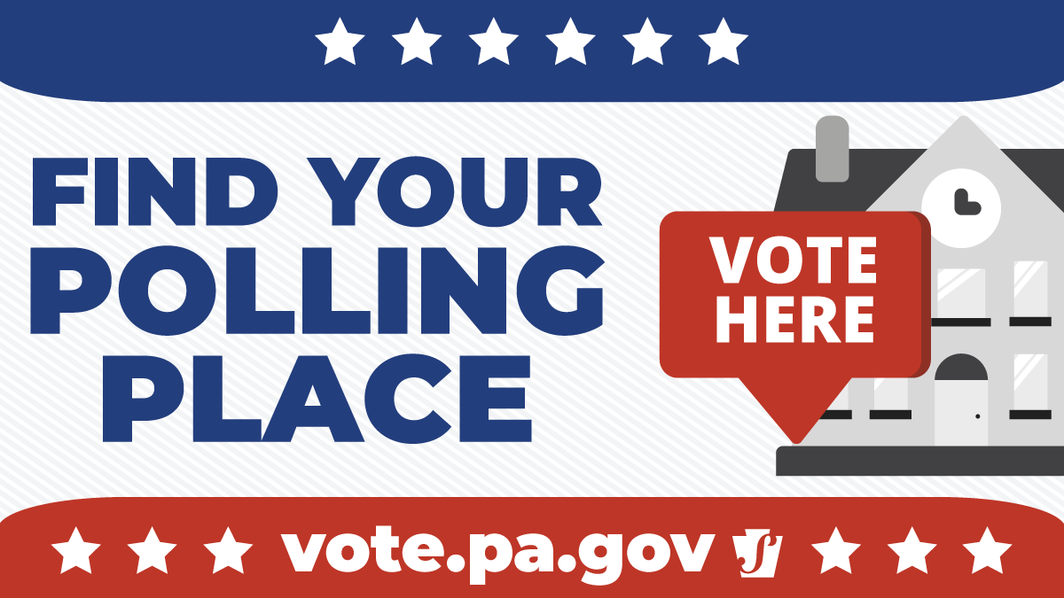 PAStateDept's tweet photo. Did you vote yet? Polls will remain open until 8 pm. 
🗳️ Find your polling place: https://t.co/MypxSsyzMp
🧼 Follow these steps to help ensure a safe voting experience: https://t.co/sizzGdxRIh https://t.co/TajNZ90rYv