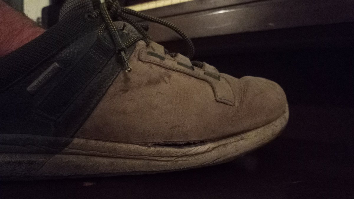My first pair of <a href="/ForsakeCo/">Forsake</a> have finally bitten the dust.  They have endured many many miles, hiked through multiple states, been stuck in the mud, powered through snow and who knows what else. They have taken a beating.  Time to get a new pair! #hikingadventures