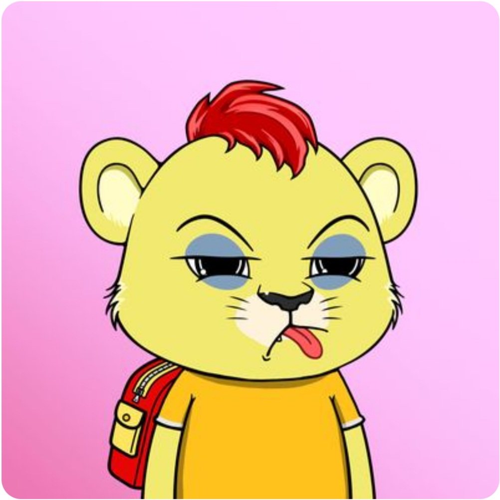 Non proprio fortunato con l'airdrop... Ecco a voi il #CyberCubs più brutto che ci sia 😅😅🦁