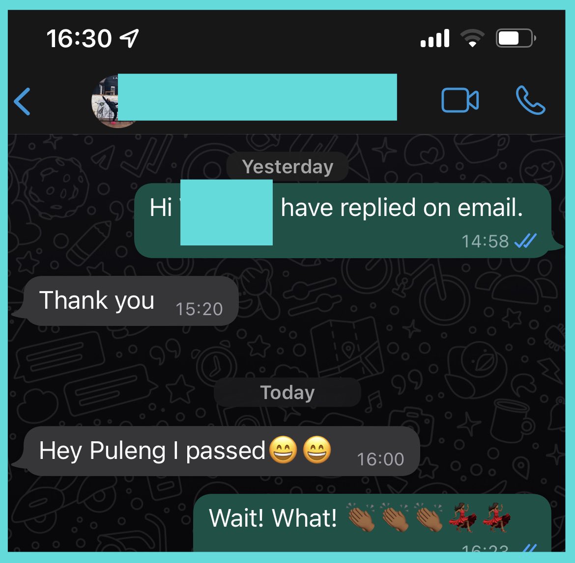 PuliMolete's tweet photo. I work for this๐๐ฝ
We had our sessions last week Monday to Thursday. I wasnโt aware that her exam date was yesterday.
She made it! ๐๐พ๐๐พ๐๐พ
#RE5 #RegulatoryExam #RegulatoryExamination #RegulationExams #KeRataMmerekoWaKa #StudyWithPuleng https://t.co/eVG969OfrT