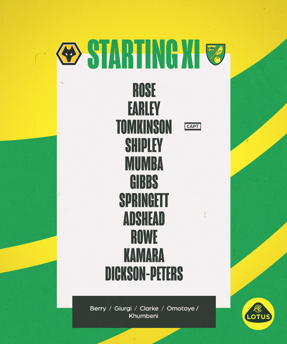 NorwichCityAcad's tweet photo. 🚨 TEAM NEWS 🚨

The starting XI and subs for tonight's Premier League Division Two play-off match with @WolvesAcademy ⬇️

#NCFC | #PL2 https://t.co/wP5kD8aVxa