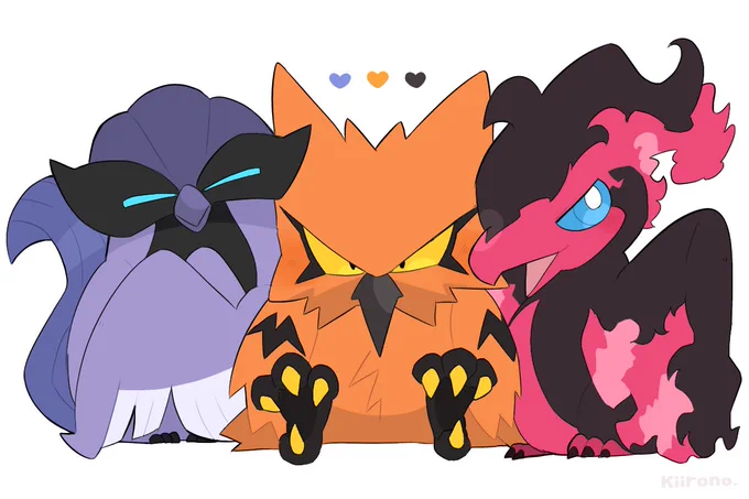 💜🧡🖤 