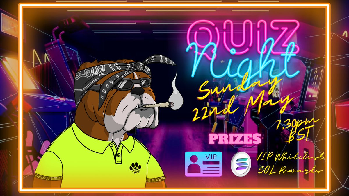 JamRoad86's tweet photo. 📢 AWOOGA! 🐾👅 Lets Get it.. Don't miss out on these @roadhouserunts Opportunities. BIG QUIZ in the Discord!  
✅️ SOL Rewards
✅️ VIP Whitelist Spots
#Runts #Whitelist #Roadhouserunts
Retweet &amp; Tag a Friend for a chance to win a Whitelist spot yourself🐾 https://t.co/VLFKktknSO
