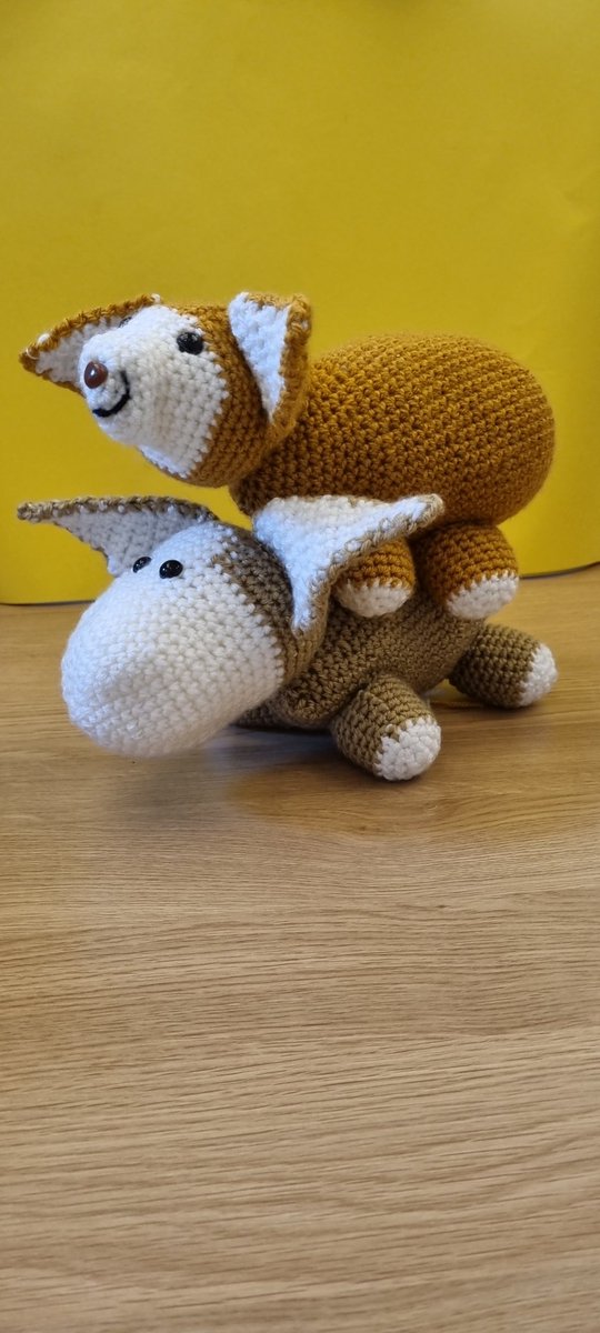 The crochet corgis are finished for the Queens Jubilee. Watch out for the how to make one film coming soon <a href="/ermcic/">erm cic</a>