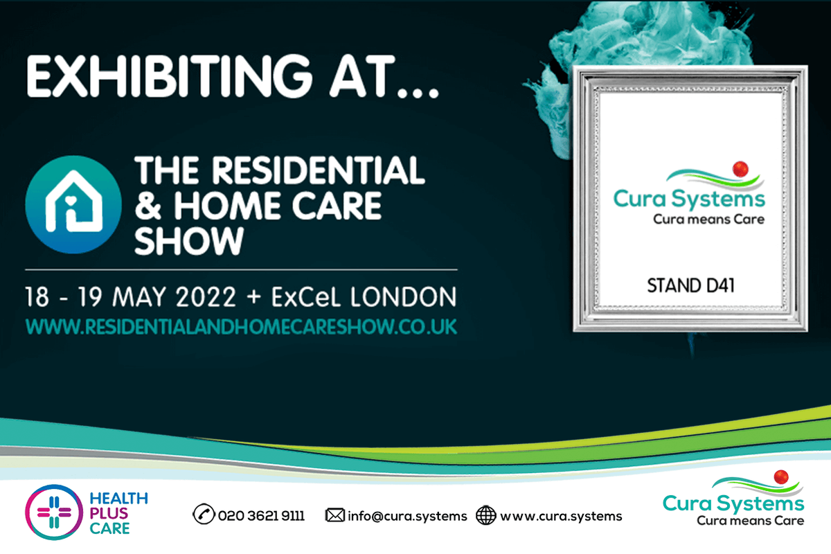 UKCareSector's tweet photo. Are you ready to take your #carehome to the next level? Drop by Stand D41 to find out more about @CuraSys fully-integrated #carehomesystem Register today ➡ https://t.co/RKLJtKBPrO 

#CuraMeansCare #HealthcareShow #ResHomeCareShow https://t.co/KnWScvFQm9