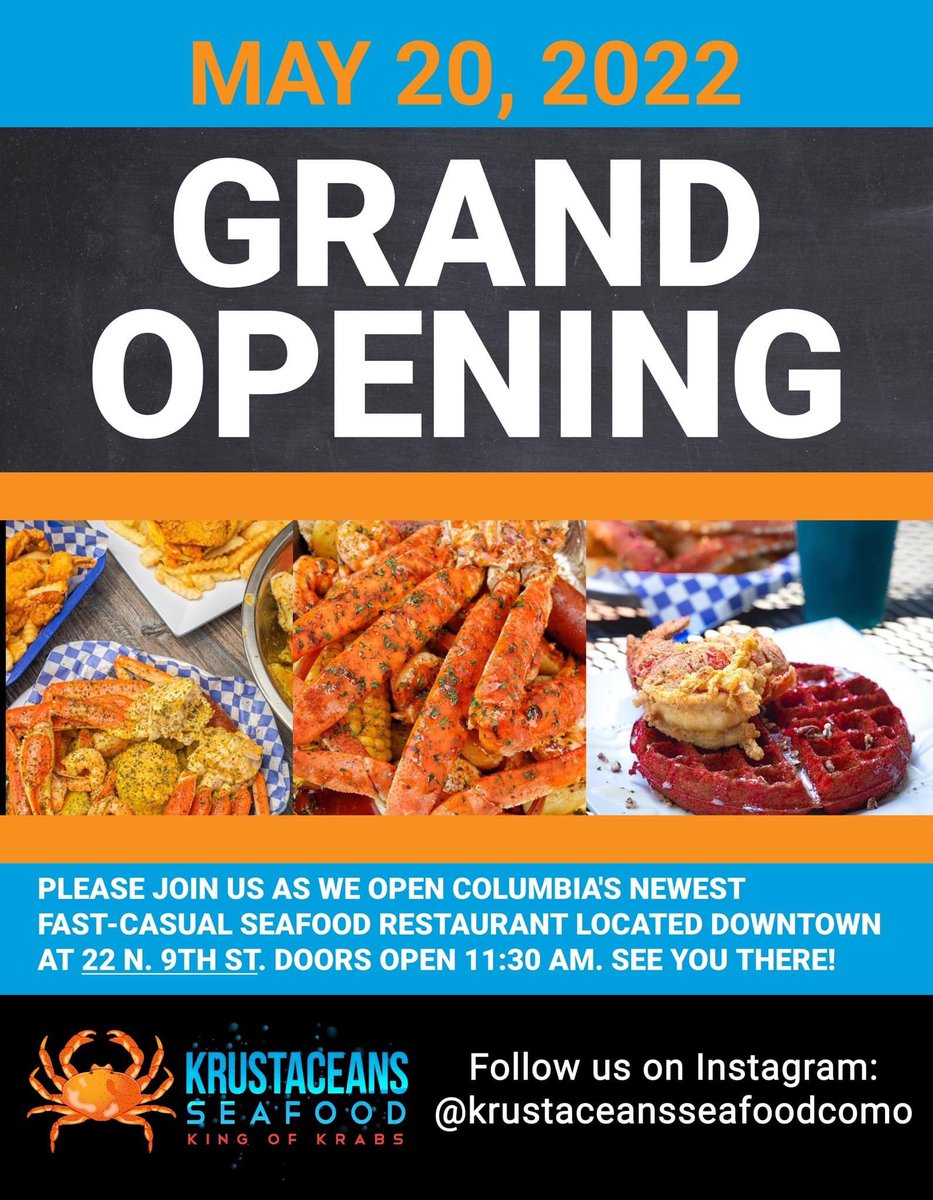 📍 22 N 9th St., Columbia, MO, 65201 Doors open at 11:30 AM. Meet me there!