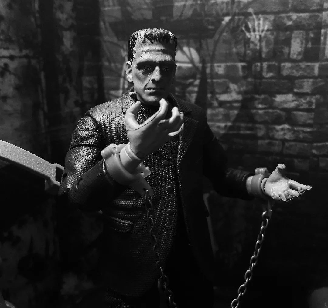 JadaClub's tweet photo. Here's one for the Frankenstein fans...   How does Frankenstein sit in a chair? Bolt upright.

📸@actionfigurespanama

@officialuniversalmonsters #jadatoys #universalmonsters #actionfigures #collectiblefigures #jadanextlevel https://t.co/uzy2vmzfOx
