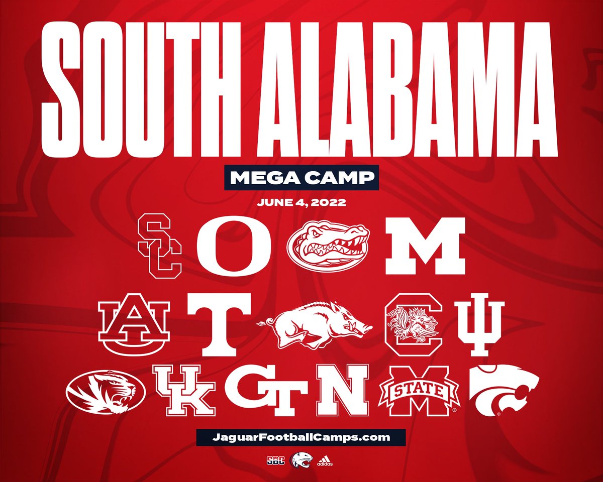 JamariStone13's tweet photo. I will be attending @WeAreSouth_FB Mega Camp! June 4th. @PHS_Football1 @UMichFootball @oregonfootball @GatorsFB @AuburnFootball @Vol_Football @UKFootball @HuskerFBNation @GamecockFB @MizzouFootball @GeorgiaTechFB @MSU_Football @RazorbackFB @KStateFB @ROUTEInc @CoachSmith_PHS https://t.co/cUfFuk19g5