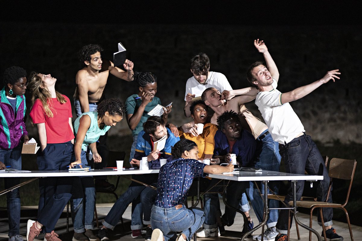 Où voir les artistes JTN]
— Houédo Dieu-Donné Parfait Dossa, Paul Fougère, Romain Gillot, Romain Gneouchev, Ferdinand Régent-Chappey, Yanis Skouta, acteurs
dans
MONT VÉRITÉ
Texte et mise en scène Pascal Rambert
Chorégraphie Rachid Ouramdane
17-25 mai @TNS_TheatrStras