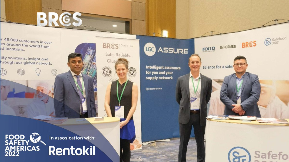 BRCGS_Standards's tweet photo. Last week, our #FoodSafetyAmericas2022 conference came back live in Orlando, FL and we want to extend a huge thank you to the staff and senior leaders who brought this event together!
#FSA2022 #BRCGS #LGCAssure #Safefood360 #AXIO https://t.co/RVTNZX1f7q