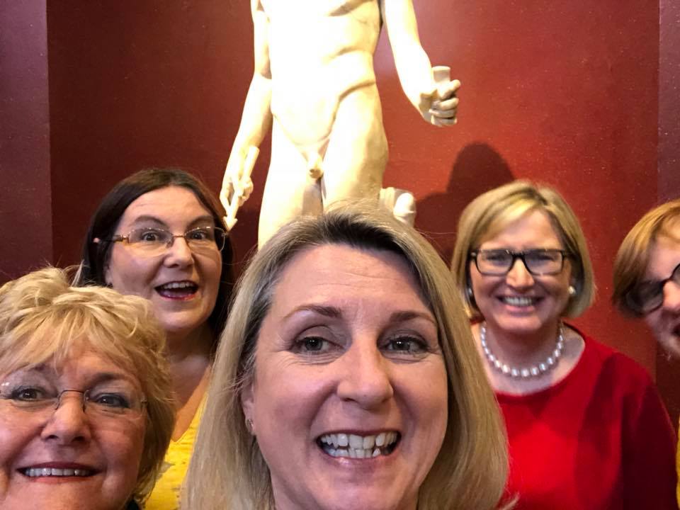 CathyBramley's tweet photo. Four years to the day since I managed to persuade four esteemed authors to pose in front of a willy at the @RNAtweets summer party
@KatieFforde @janeholland1 @liz_fenwick @Rachelhore https://t.co/tYMmpBetZE