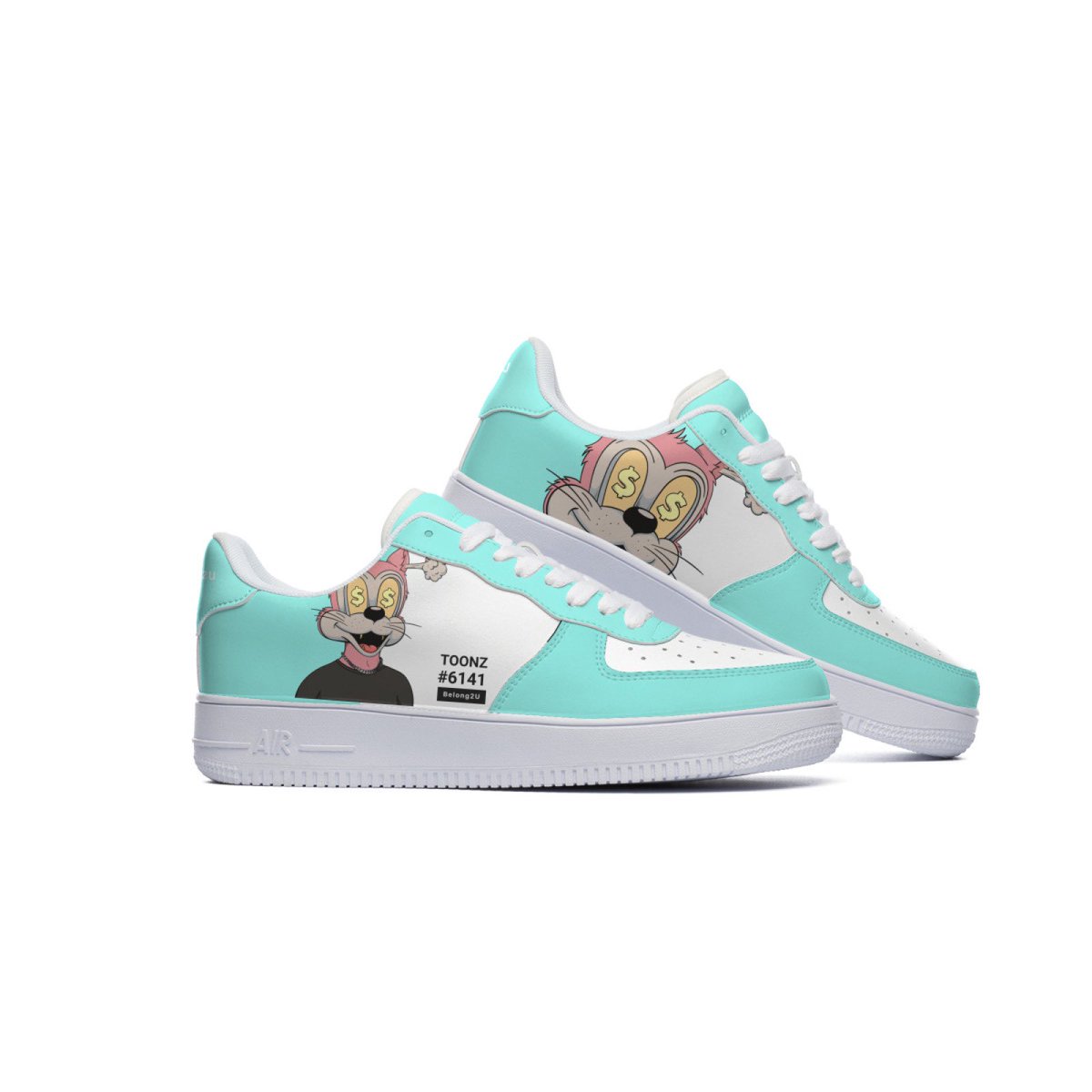 ToyouBelong's tweet photo. Another sneak peek 👀 for #DegenToonz 6141 custom sneakers 

#NFTartist #NFTProjects #NFTCommmunity #NFT #NFTs #TOONZ https://t.co/fjOKgnWReA