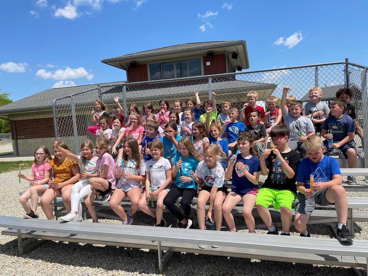 What better way to cool off during field day at school!

Thanks to our members we were able to provide Popsicles for all the students!