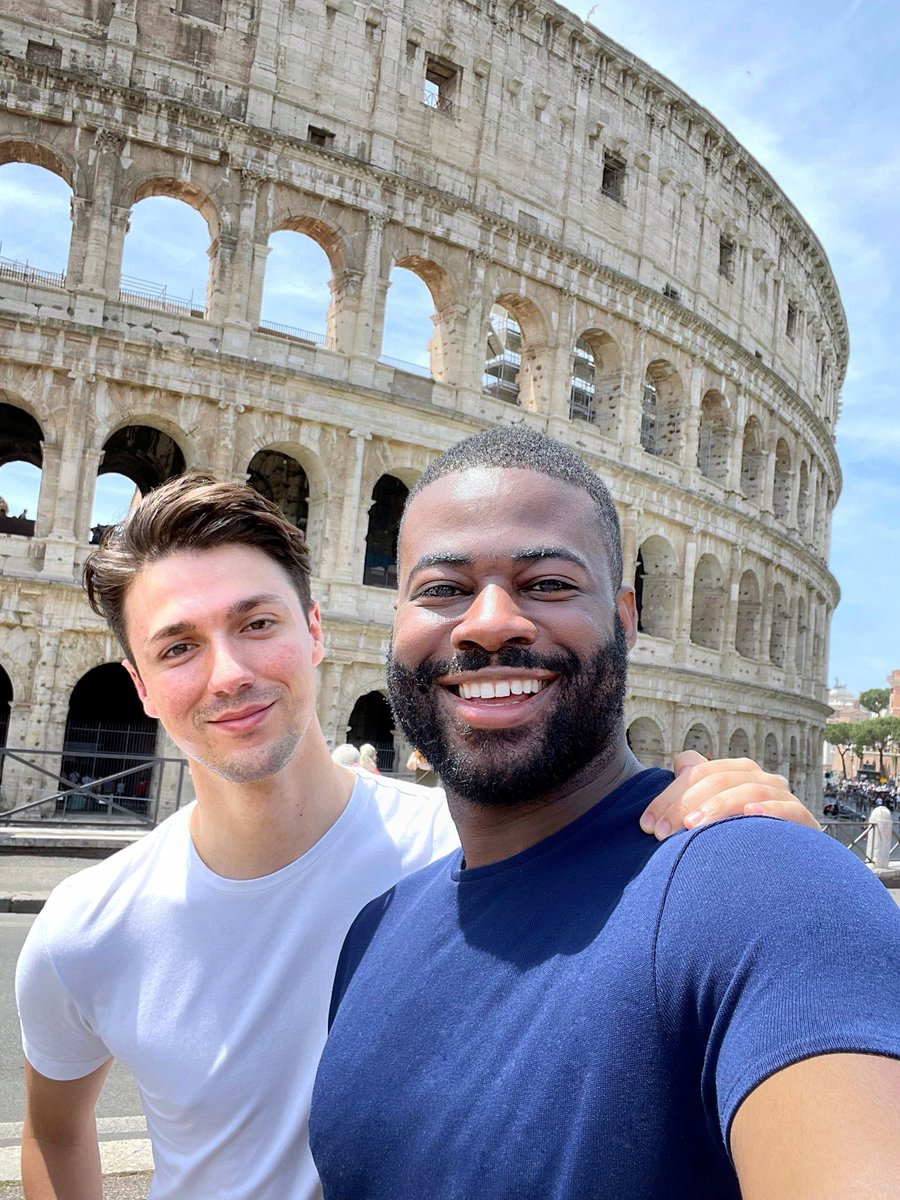 BenInLDN's tweet photo. Hello from the British Embassy in Rome! 🇮🇹

I’m here to give a talk about LGBT rights, for International Day Against Homophobia, Biphobia &amp; Transphobia.

Working in this stunning city, with my boyfriend, feels magical. It does get better ❤��🏳️‍🌈 #IDAHOBIT2022 https://t.co/BZNRP4vv4q