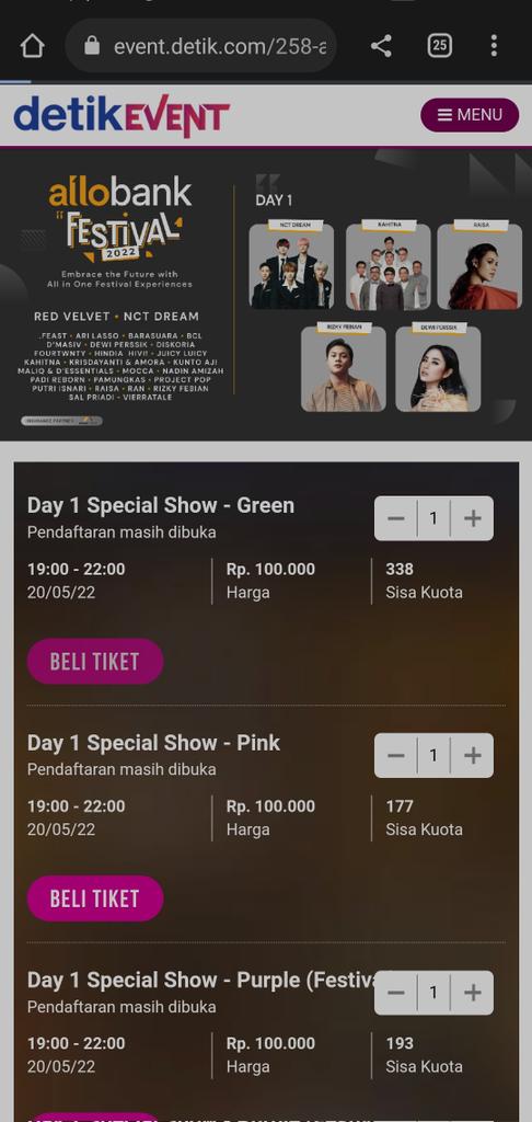 jodohanjisung's tweet photo. Capek banget begini terusss tpi masih berusaha sampai akhir ini😭 #detikevent #AllobankFestival2022 https://t.co/RxLSIshrou
