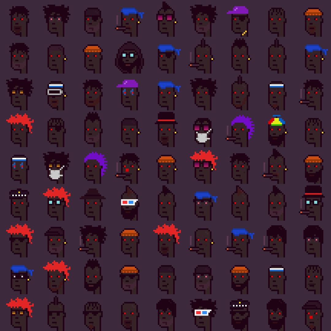 _capsule21's tweet image. The @cyberphunks Zombies!

It's somewhat more appropriate to imagine a Zombie at night, no? Here the CyberPhunk collection is arguably *less* campy than the original.