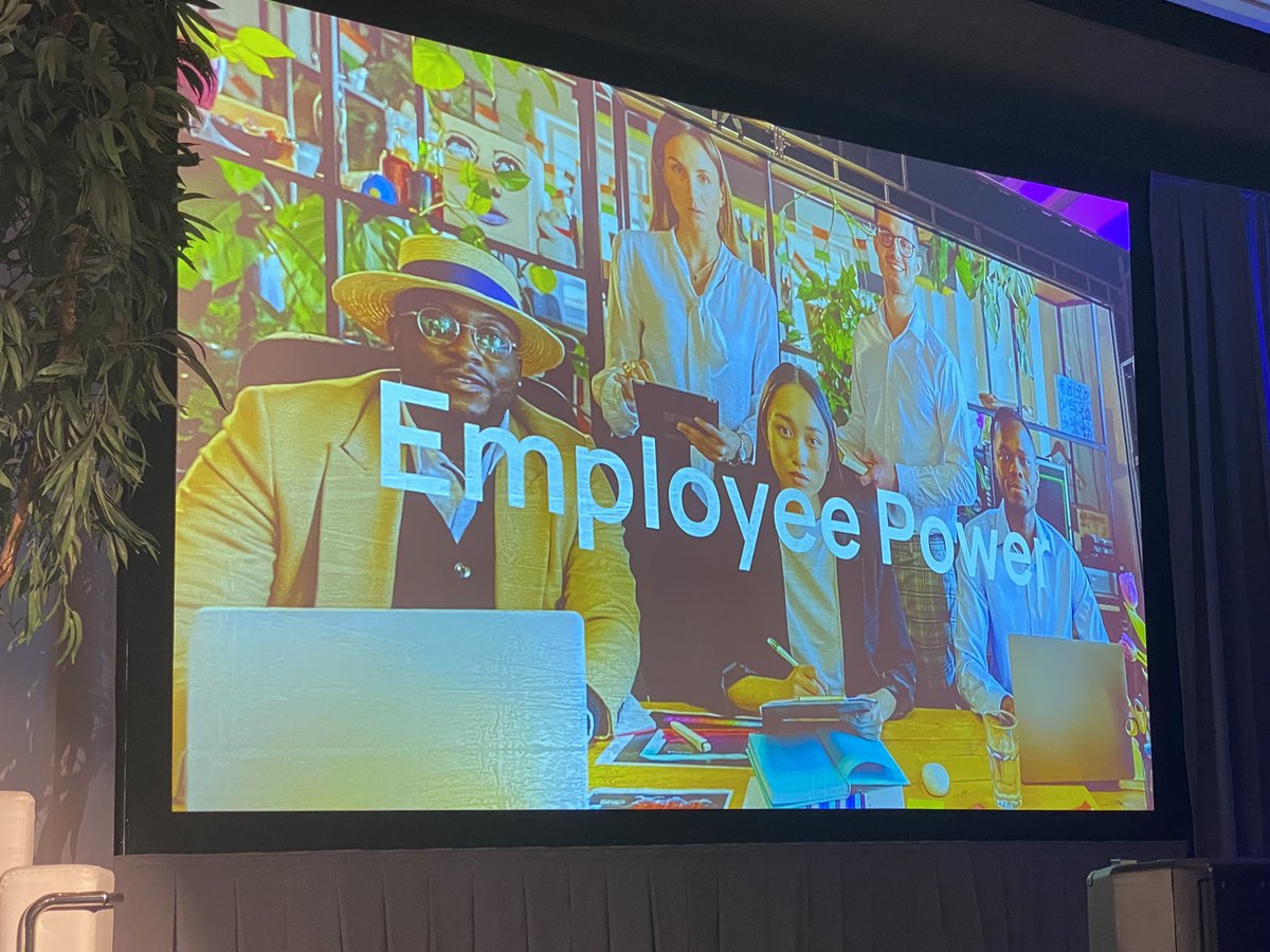 StaciaGarr's tweet photo. Mattison makes the point that power has shifted to employees #insights2022 @perceptyx https://t.co/DaIcjo1cdC