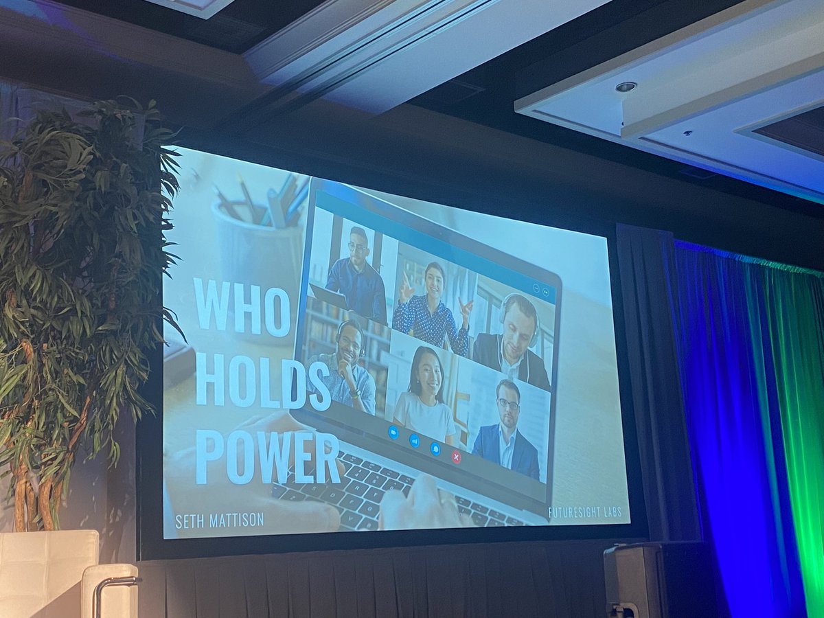StaciaGarr's tweet photo. Mattison makes the point that power has shifted to employees #insights2022 @perceptyx https://t.co/DaIcjo1cdC