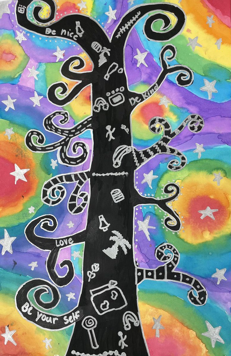 MarcumLA's tweet photo. Tuesday is for trees and tropical toucans! 🌺🌳 #artyon @mesteaching @meshornets @cmrilling https://t.co/CYUanw0fQl