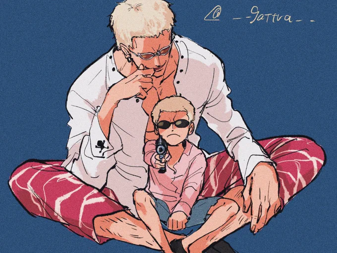 > さくらさんのドフラミンゴ(大人と小さい頃)見たいです🥺🥺 #odaibako___Sattva__ https://t.co/1OadF9UzFc
ちょっと間違えましたが!!つ 