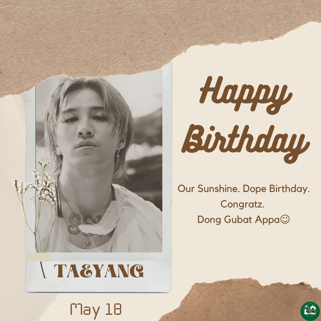 BIGBANGAfrica1's tweet photo. Yo! What's up man?!! Dope Birthday, Congratz!!
Happy Birthday Dong Gubat Appa!😅

34 SPRINGS WITH TAEYANG
#StillShineWithTaeyang
#TAEYANG @Realtaeyang https://t.co/5kaqWVADzF