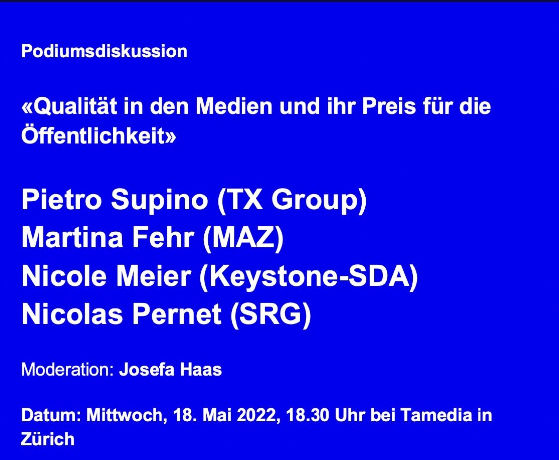 Qualität im Journalismus tweet media