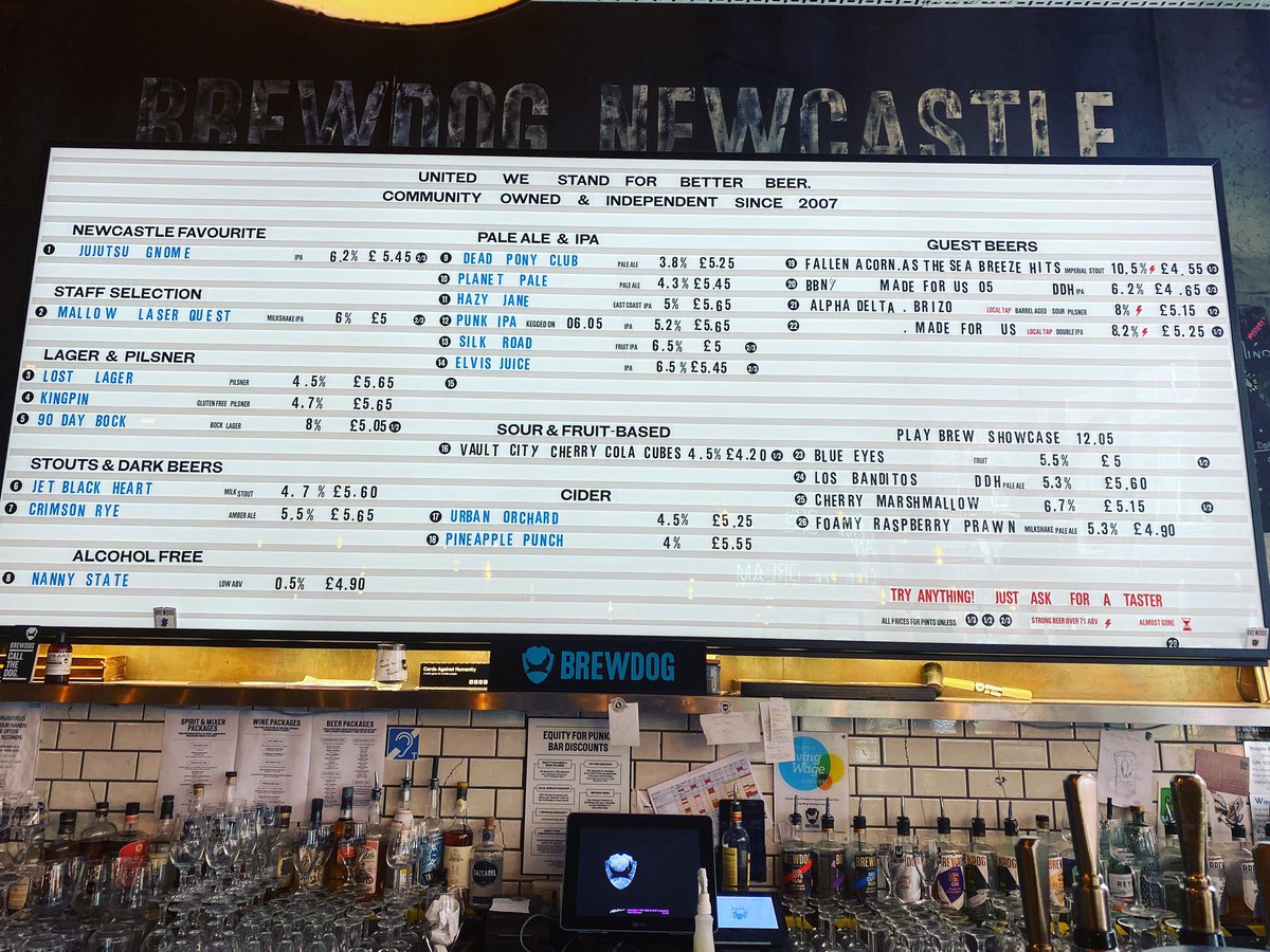 Hey folks! 

Normal service is resumed, we have tonnes of incredible beers pouring right now from the likes of @vaultcitybrewing @playbrewco &amp; more! 🍻