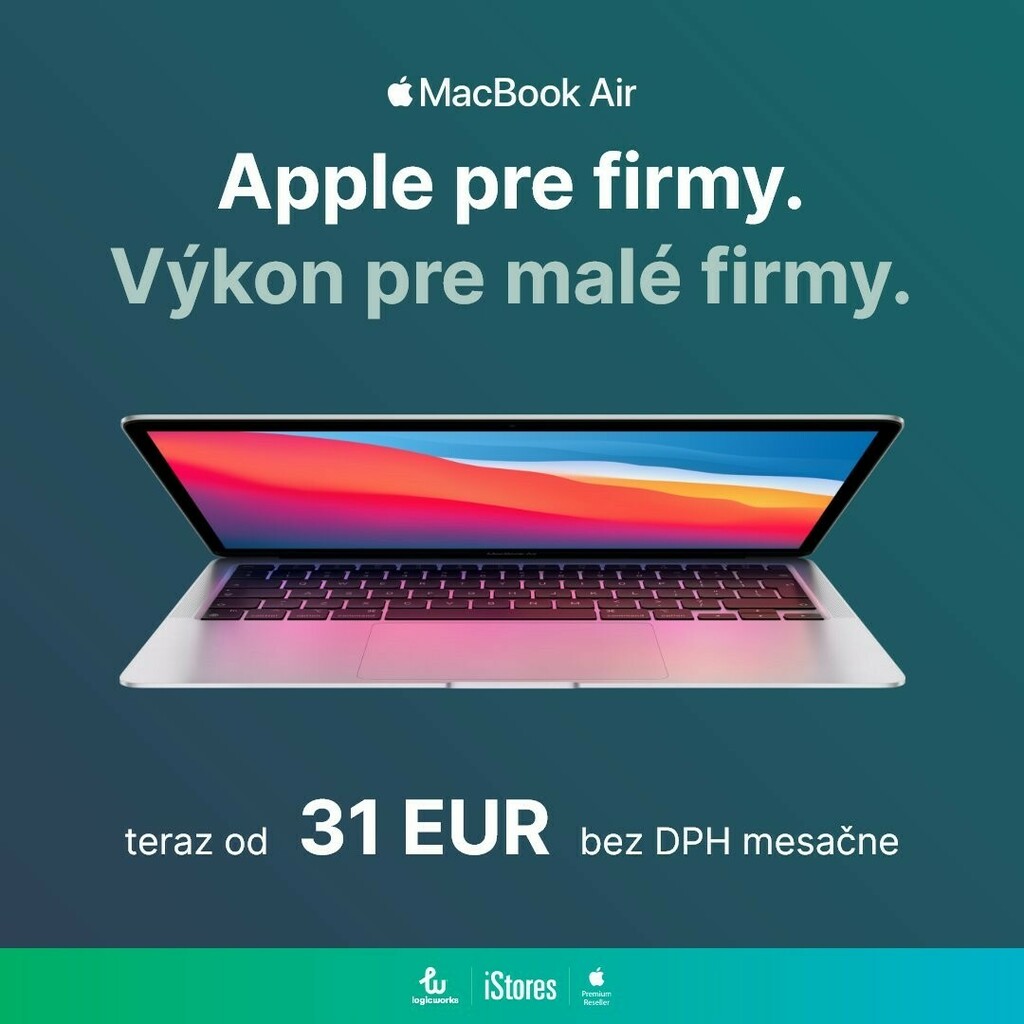 iStores_SK's tweet photo. Obstarať #Mac do firmy nikdy nebolo jednoduchšie a výhodnejšie! Pracujte efektívne a komfortne. 👨🏻💻👩🏻💻 https://t.co/Xruj9l7zDI #iStores #Logicworks #Apple #Appleprefirmy https://t.co/zPuM9iJhoW https://t.co/GpRaPWt3Zf