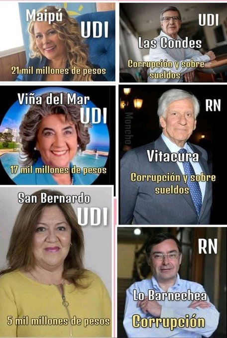 NDi3go's tweet image. #TourDeLaVerguenza es el que se pegaron los Milicos Ladrones por el Mundo, Karen Rojo por Europa, y los Alcaldes UDI con Dineros de Todos y Todas, o ya lo olvidaron? 🤔
Ah pero ahí los "Patriotas" Calladitos 🤷‍♂️
#AprueboDeSalida 

#ContigoCHV #Metro #MuchoGustoMega #TuDia13