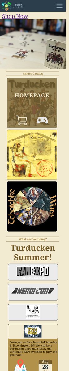 BosonStudios's tweet photo. Website Overhaul! 

Been trying to make the website easier to use, cleaner, and a little more dynamic. Now you can get to shopping, Tabletop Simulator links, and downloads quickly from the landing page. 

take a min to check it out: https://t.co/qtnsNB7xNW https://t.co/urJsVW7xaP