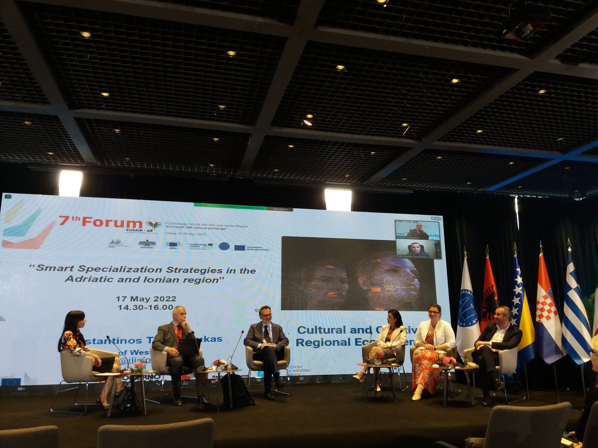 AgsvilCHPE's tweet photo. Sessione pomeridiana #7thEUSAIRForum 🇦🇱
#Strategie di #specializzazione intelligente nella Regione #Adriatica #Ionica
Consulta il programma ➡️https://t.co/9Ac5oqcj5N
@aic_forum @EusairPoint @AdrionUni @CCIAAChPe @AI_NURECC_PLUS https://t.co/rXImmZNuku