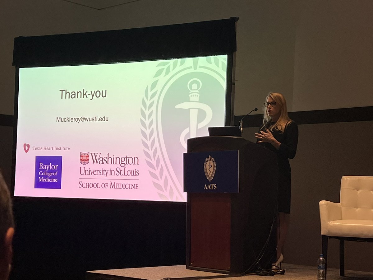 lindaschulteMD's tweet photo. Tour de force talk by @LaurenBarronMD on heart rate variability and burnout in thoracic surgery residents! 

#AATS22 #AATSBackTogether https://t.co/1sFfdSrK9k