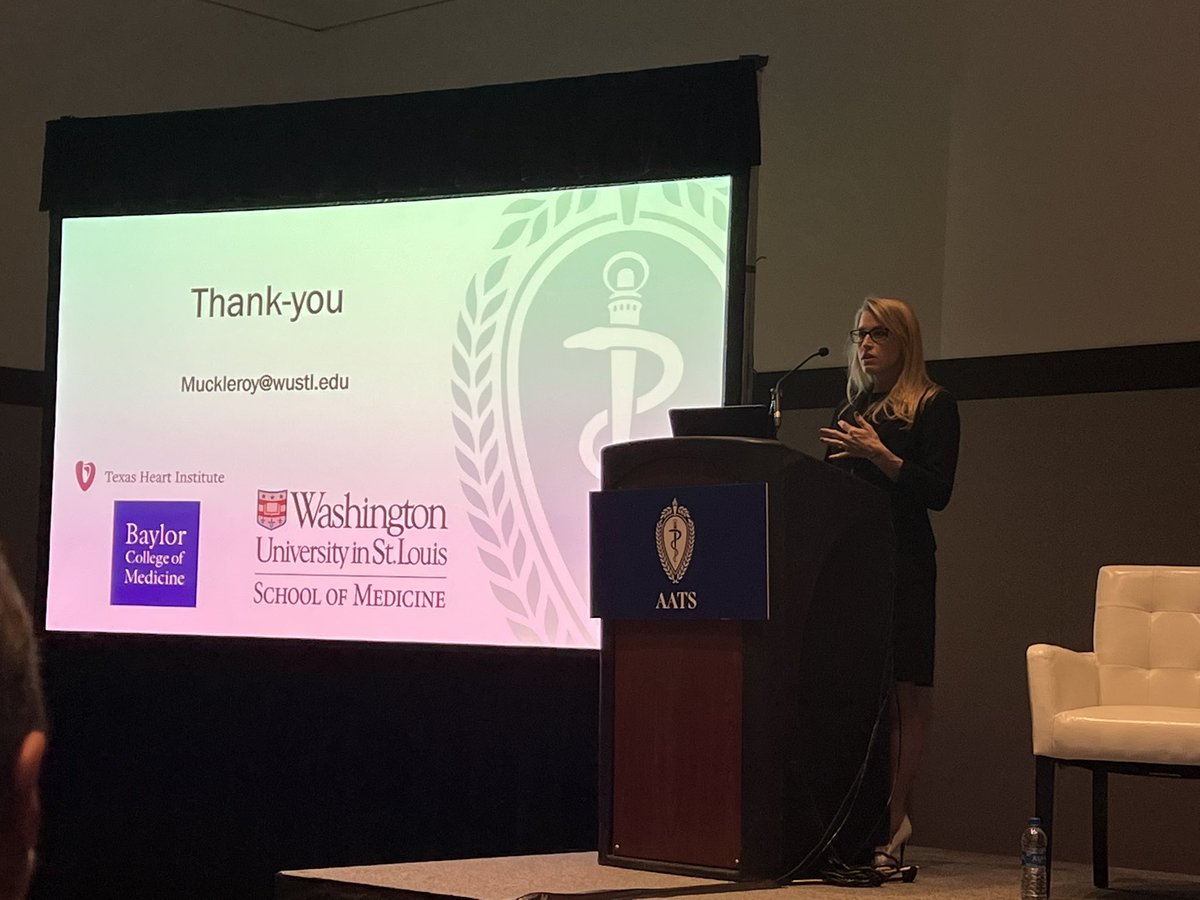 Tour de force talk by @LaurenBarronMD on heart rate variability and burnout in thoracic surgery residents! 

#AATS22 #AATSBackTogether