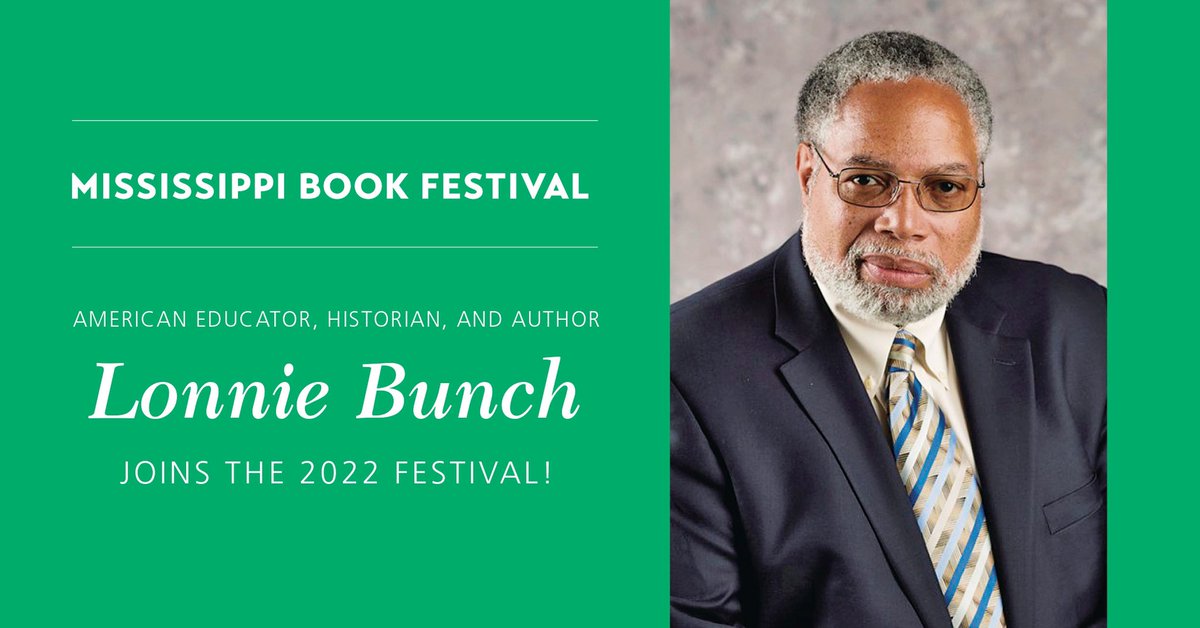 msbookfest's tweet image. Join former U.S. Representative and chair of the Joint Committee on the Library of Congress @GreggHarper for a conversation with American educator, historian, and 14th Secretary of the Smithsonian Institution Lonnie Bunch about his book “A Fool’s Errand”!  @SmithsonianSec