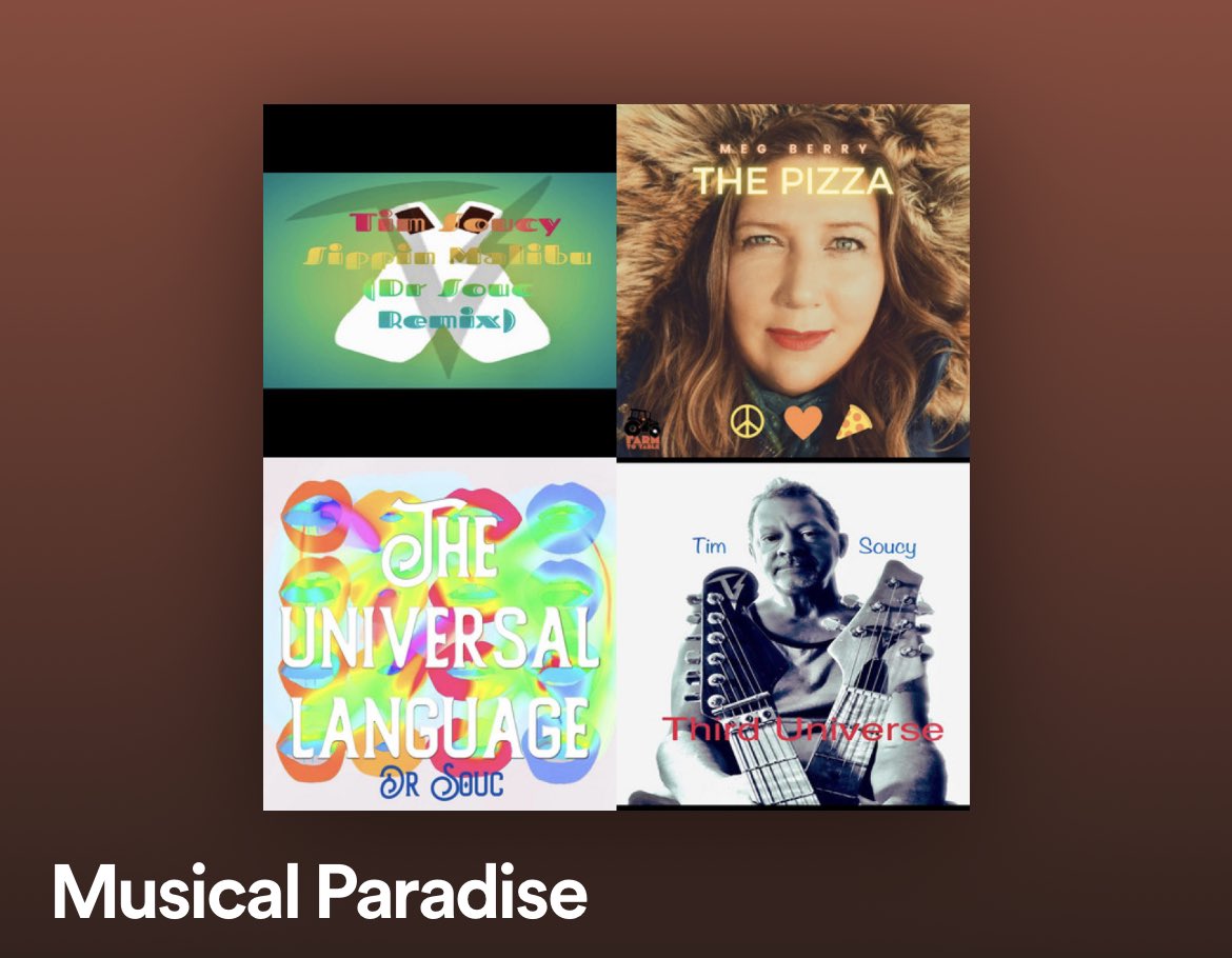 MegBerryMusic's tweet photo. Anyone else wanna get away to #MusicalParadise this Tues? ☀️🏝🍹🍕✨ https://t.co/zj7TNDnsWU #drsouc #timsoucy #megberry #DanceFever #music #Lovemusic #musiclover #Spotify #Playlist #spotifyplaylist #Paradise #indie #indiemusic #indielove #lovelife #paradise https://t.co/fihq2e1Wc5