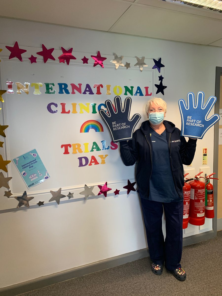 Preparation is underway for #InternationalClinicalTrialsDay! Thank you @NIHRCRN_nwcoast for the promotional materials! #BePartOfResearch #ICTD2022