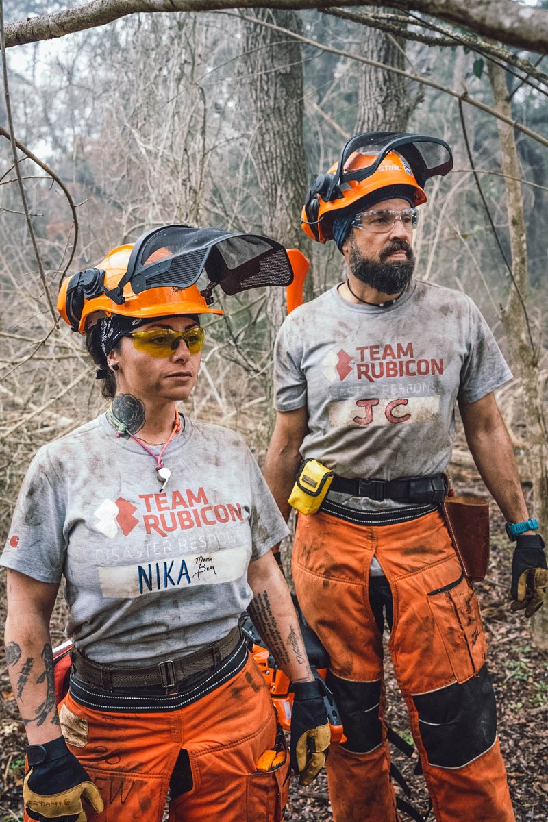 This is what it looks like to be the official t-shirt of <a href="/TeamRubicon/">Team Rubicon</a>.