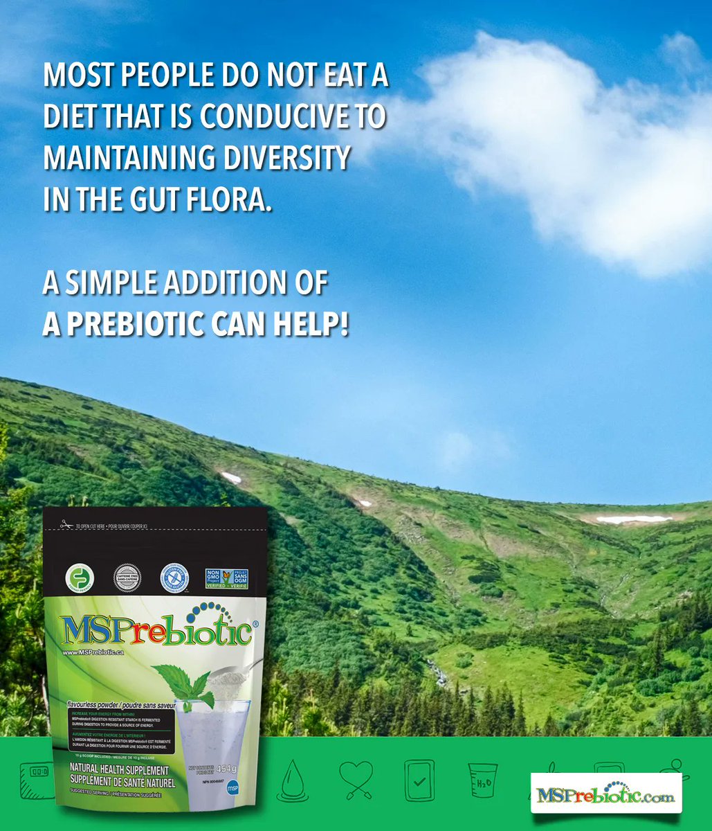 Most people do not eat a diet that is conducive to maintaining diversity in the gut flora.  A simple addition of a prebiotic can help!  #gutflora #prebiotics #guthealth