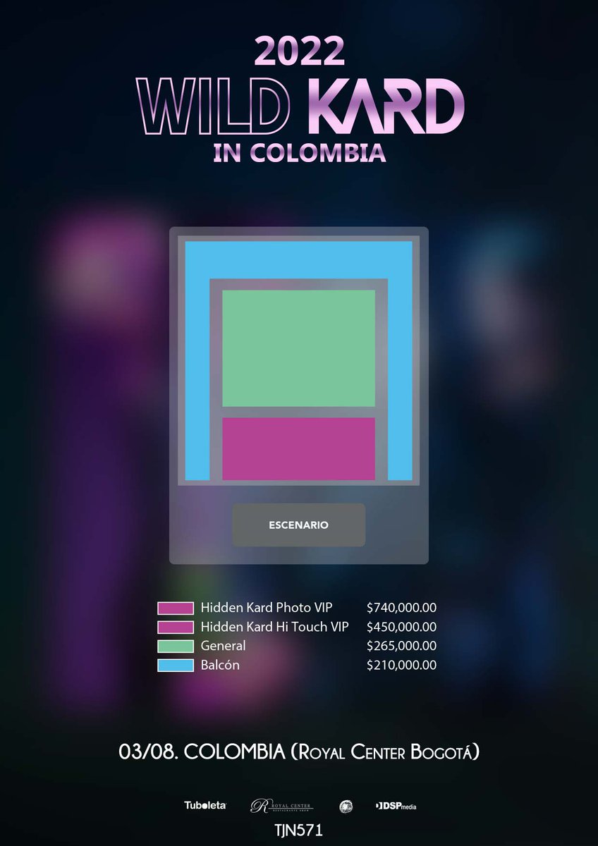 KARD_Official's tweet photo. [#KARD]
2022 WILD KARD in COLOMBIA

✔️Date : 3 August, 2022

✔️Colombia tickets on sale here
https://t.co/cTAxK5X3mf

✔️More information
https://t.co/C8RjX5vLaY

✔️Concert Tickets on sale Saturday 21 May 2022

#KARD #카드
#BM #JSEPH #SOMIN #JIWOO
#비엠 #제이셉 #전소민 #전지우 https://t.co/nW6kzen3yo