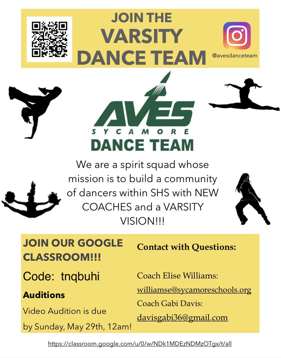 Taking over @avesdanceteam once again! Here is some info