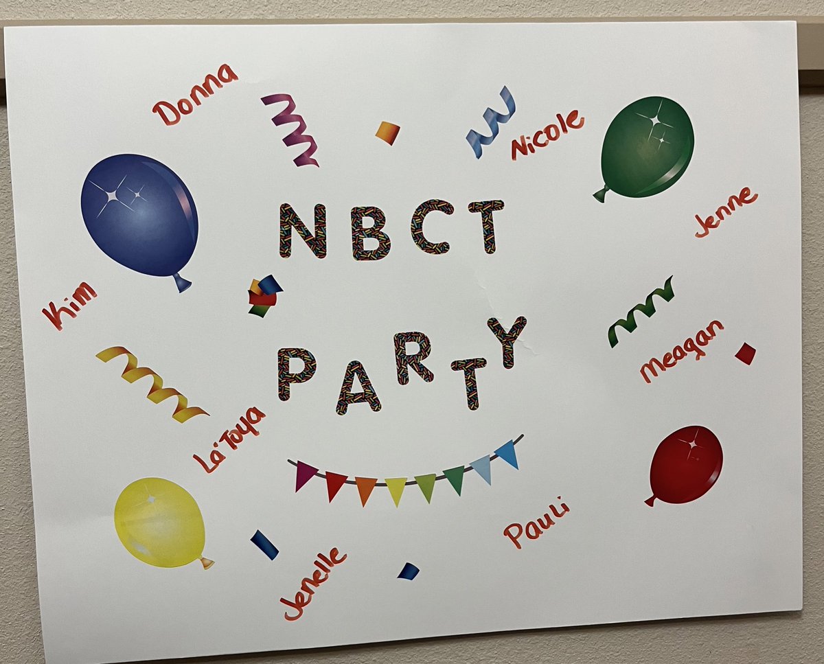 Congratulations to Keller ISD’s eight teachers who officially completed their first year of the journey to becoming National Board Certified Teachers. We’re so proud of this accomplishment and your commitment to taking this next level in your professional learning. #CelebrateKISD